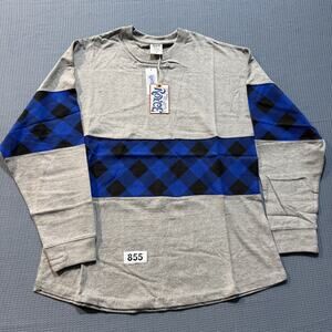 ROYCE Men Gray Long Sleeve Tee Sz S‎ Brand New